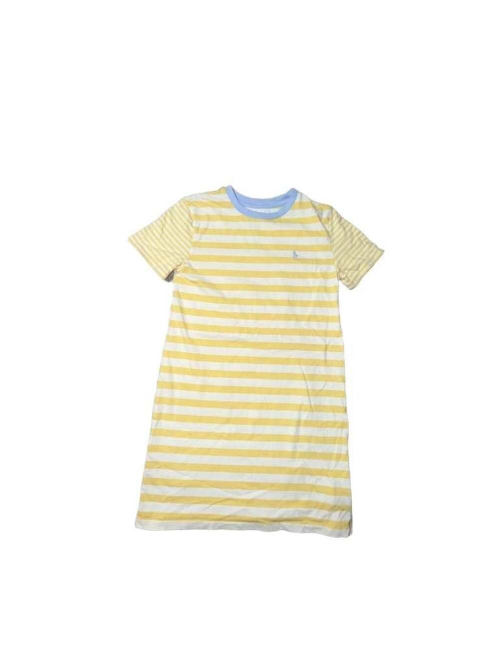 Polo Ralph Lauren Girls Striped Crewneck T-Shirt Dress